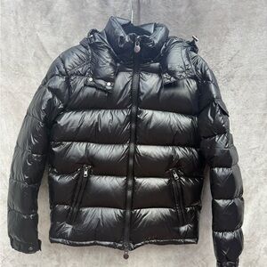 Moncler Maya Black Puffer Jacket size 1